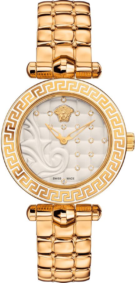 Versace Women's Vanitas Micro Swiss Quartz Stainless Steel 